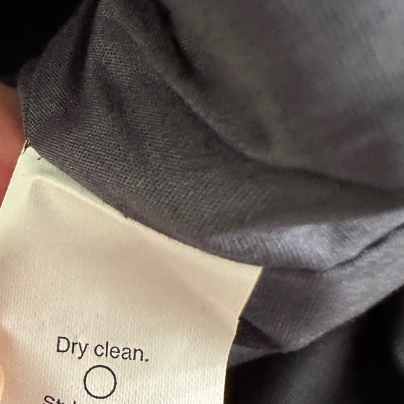 J. Crew NWT Eyelet Crochet Navy Dark Blue Pencil Shirt size 10 - Picture 15 of 16